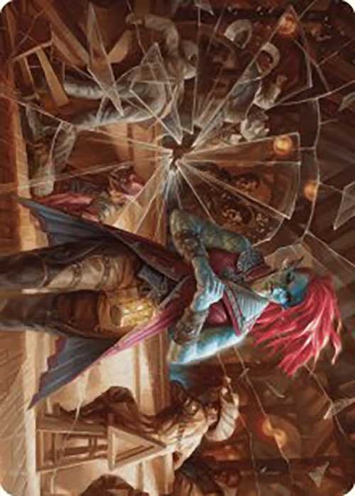 Obeka Splitter of Seconds Art Card (28) [ASOTJ] - MTG Single