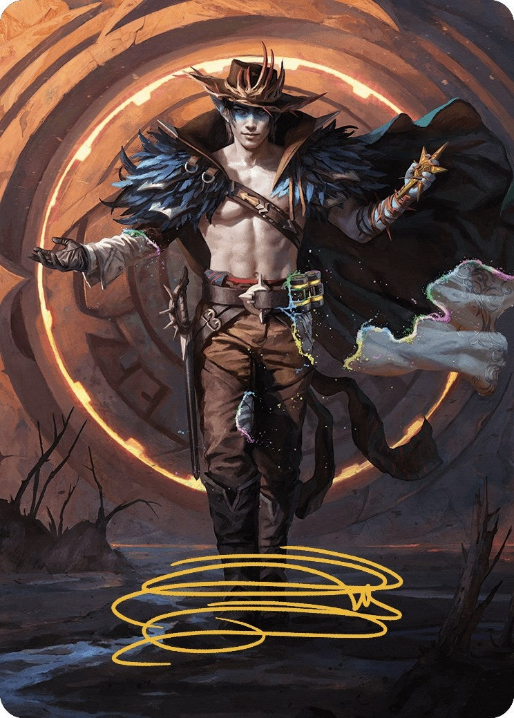 Oko the Ringleader Art Card (29/54) (Gold-Stamped Signature) (29) [ASOTJ] - MTG Single