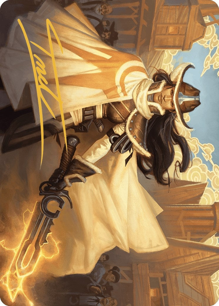 Omenport Vigilante Art Card (Gold-Stamped Signature) (3) [ASOTJ] - MTG Single