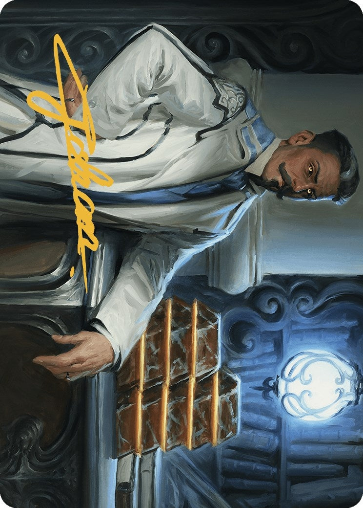 Baron Bertram Graywater Art Card (Gold-Stamped Signature) (19) [ASOTJ] - MTG Single