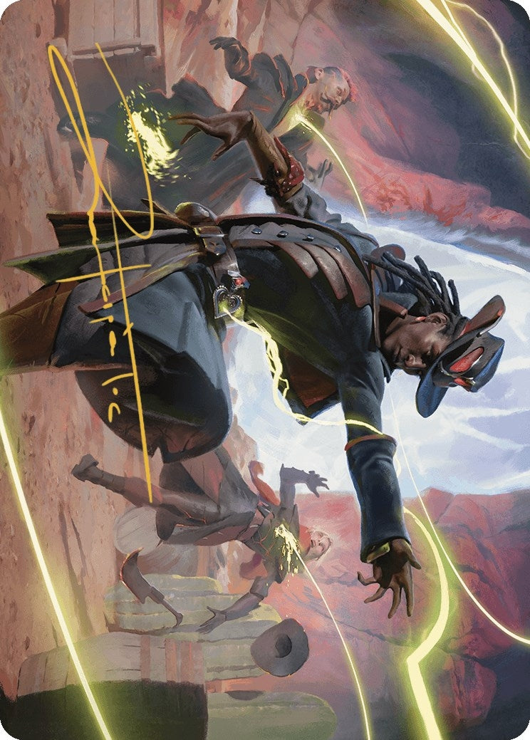 Lilah Undefeated Slickshot Art Card (Gold-Stamped Signature) (26) [ASOTJ] - MTG Single