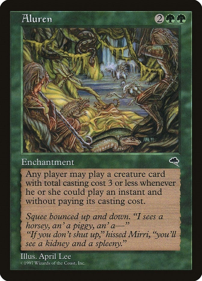 Aluren (213) [TMP] - MTG Single