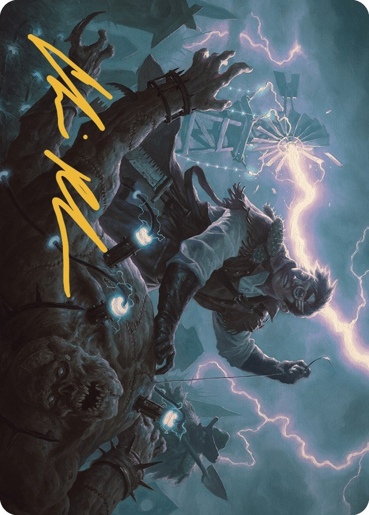 Geralf the Fleshwright Art Card (Gold-Stamped Signature) (5) [ASOTJ] - MTG Single