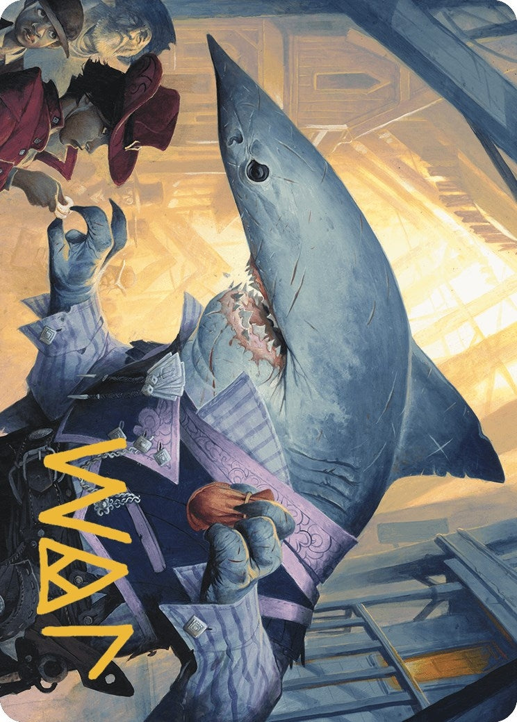 Loan Shark Art Card (Gold-Stamped Signature) (6) [ASOTJ] - MTG Single