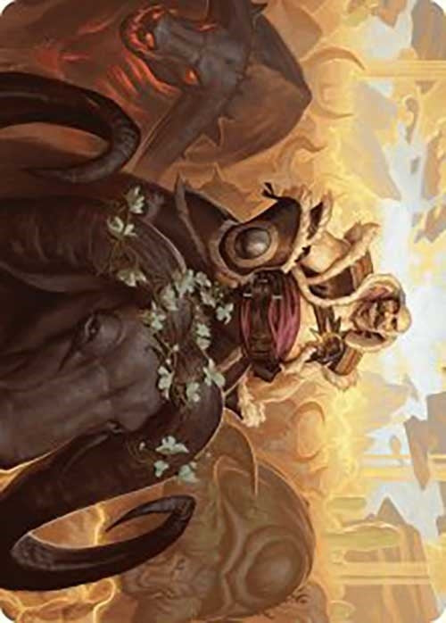 Bruse Tarl Roving Rancher Art Card (20) [ASOTJ] - MTG Single