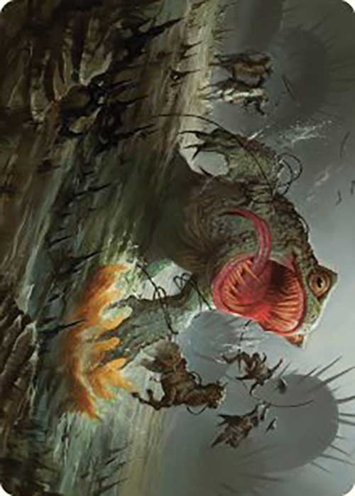 The Gitrog Ravenous Ride Art Card (22) [ASOTJ] - MTG Single