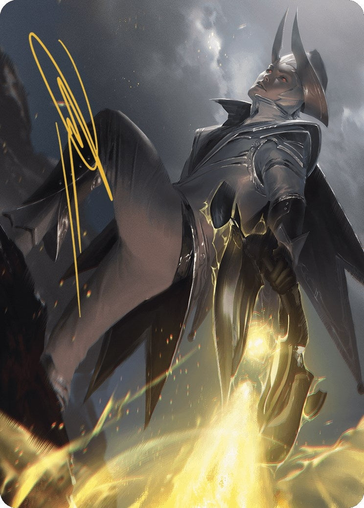 Ruthless Lawbringer Art Card (Gold-Stamped Signature) (32) [ASOTJ] - MTG Single