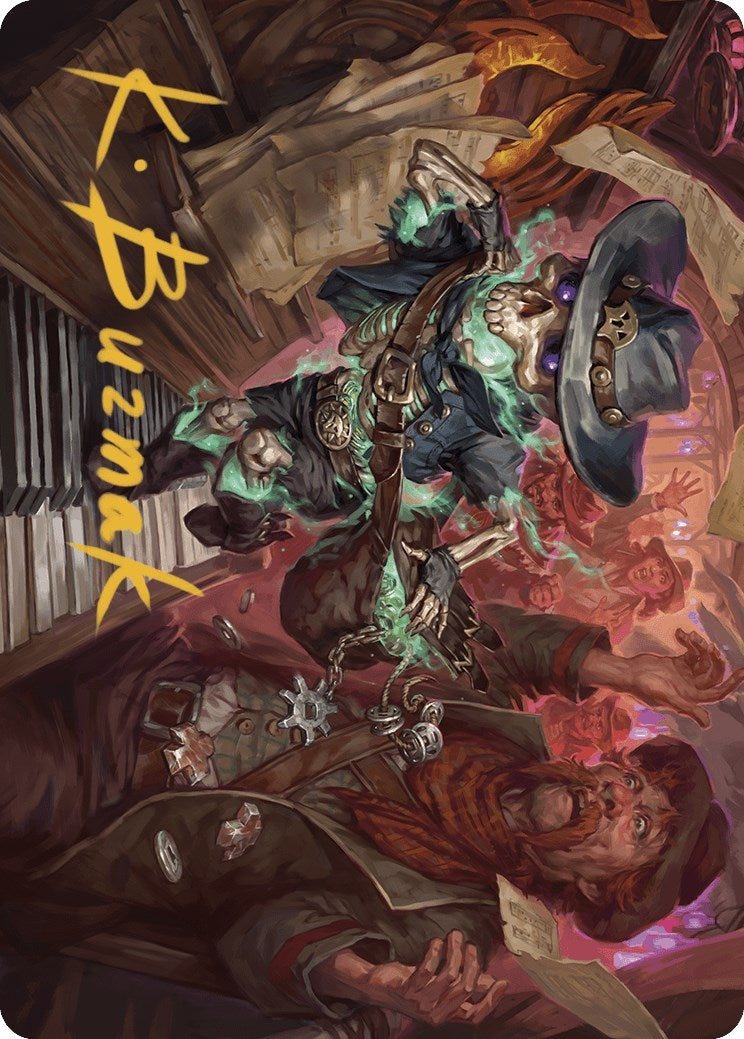 Tinybones the Pickpocket Art Card (Gold-Stamped Signature) (10) [ASOTJ] - MTG Single