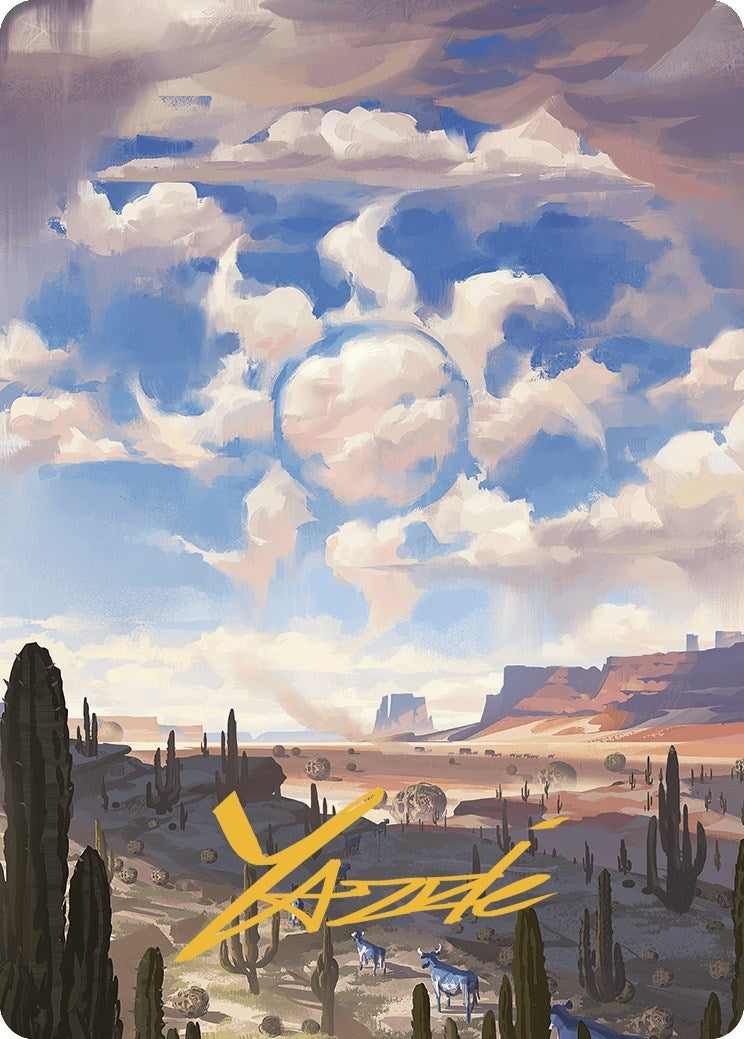 Plains Art Card (Gold-Stamped Signature) (36) [ASOTJ] - MTG Single