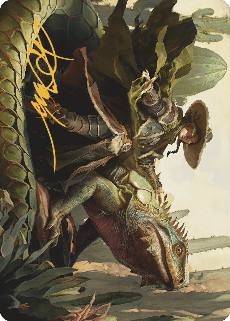 Outcaster Trailblazer Art Card (Gold-Stamped Signature) (14) [ASOTJ] - MTG Single