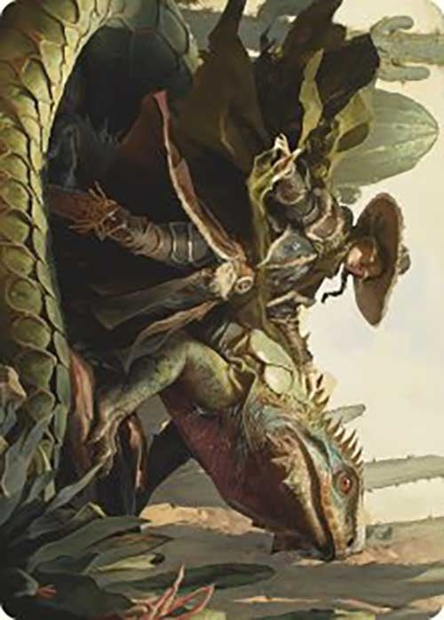 Outcaster Trailblazer Art Card (14) [ASOTJ] - MTG Single