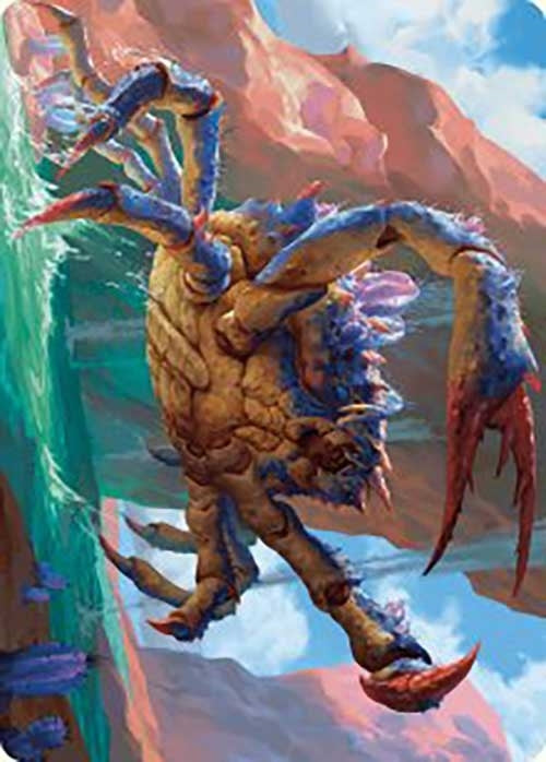 Canyon Crab Art Card (4) [ASOTJ] - MTG Single