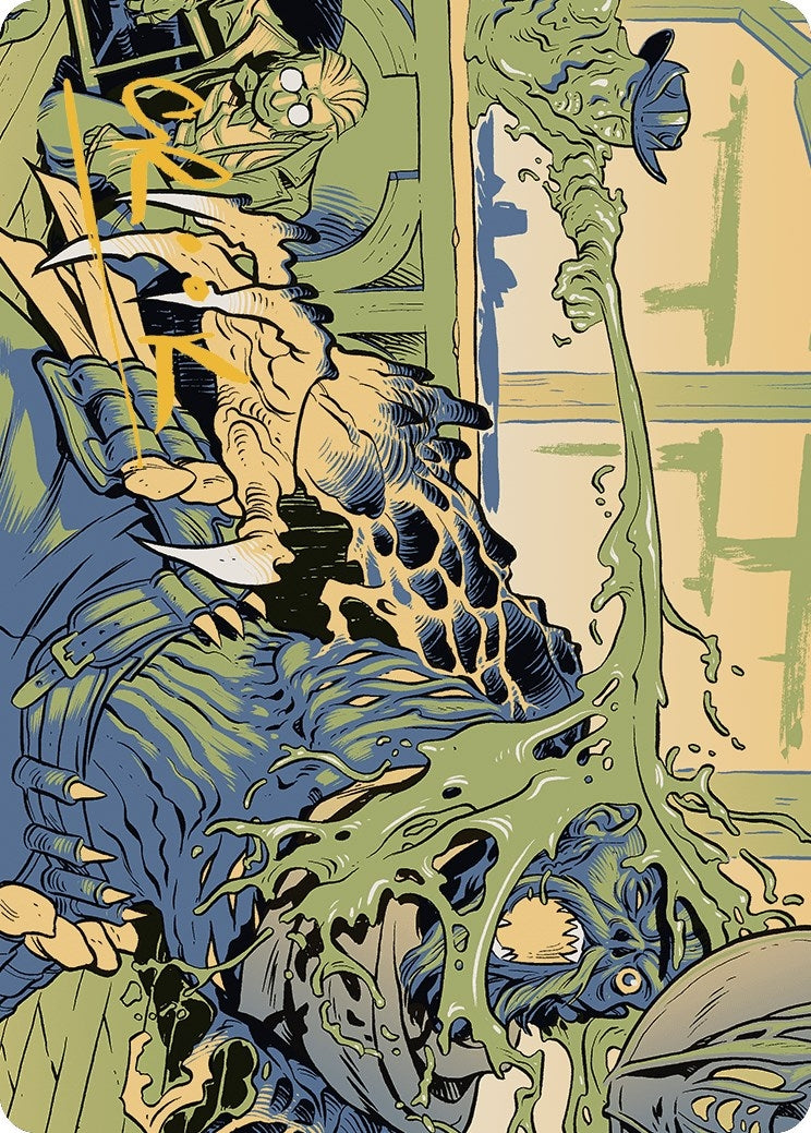 Voidslime Art Card (Gold-Stamped Signature) (49) [ASOTJ] - MTG Single