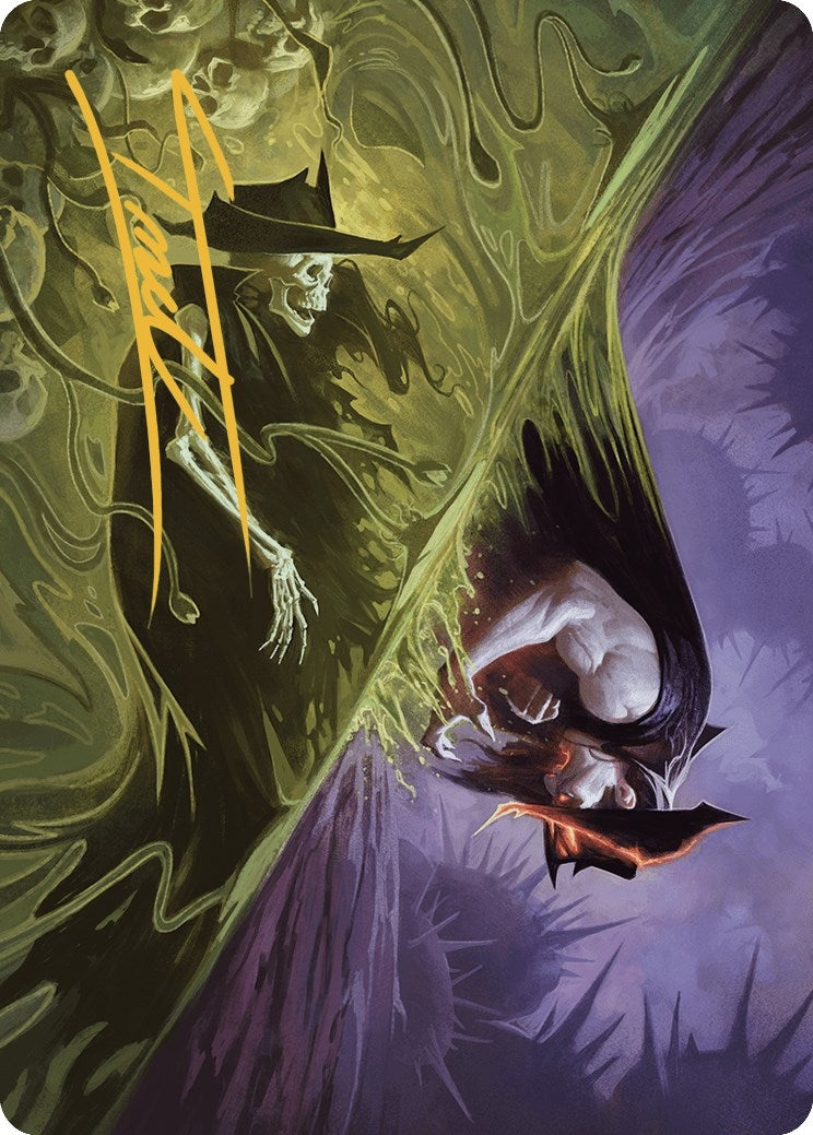 Pillage the Bog Art Card (Gold-Stamped Signature) (30) [ASOTJ] - MTG Single