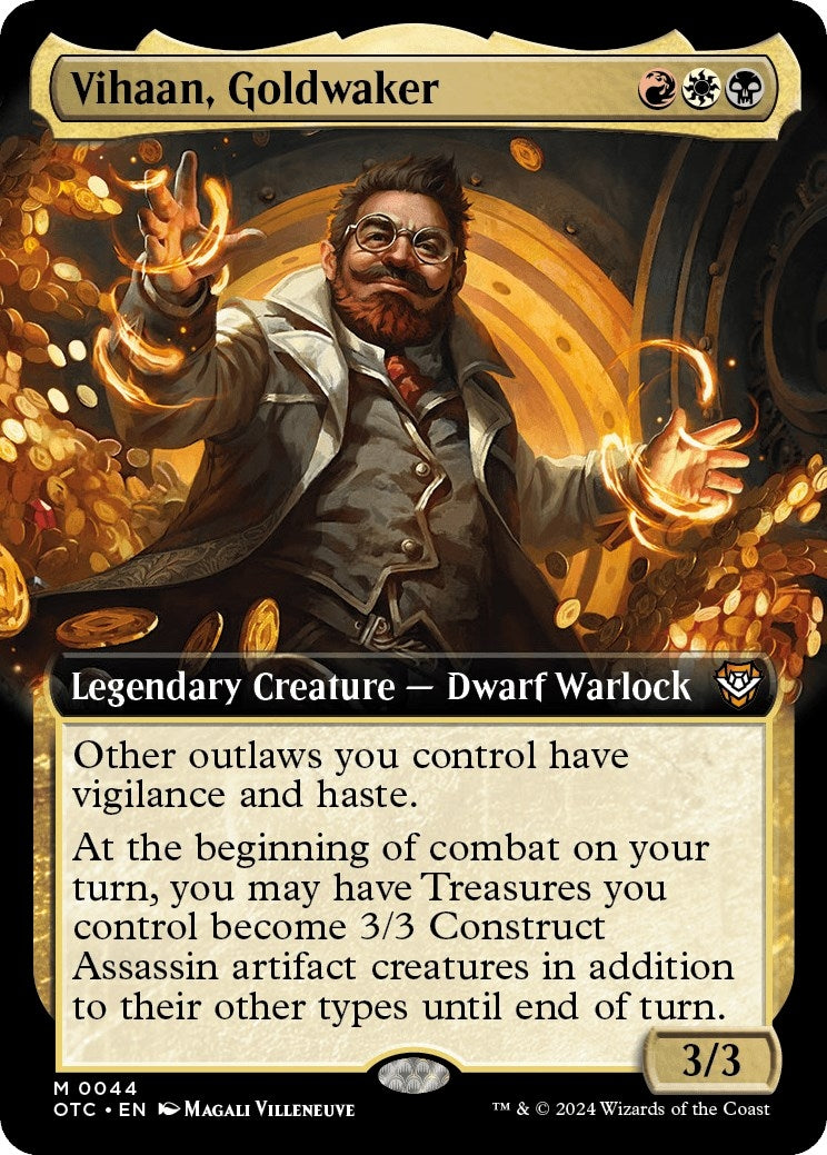 Vihaan Goldwaker (Extended Art) (44) [OTC] - MTG Single