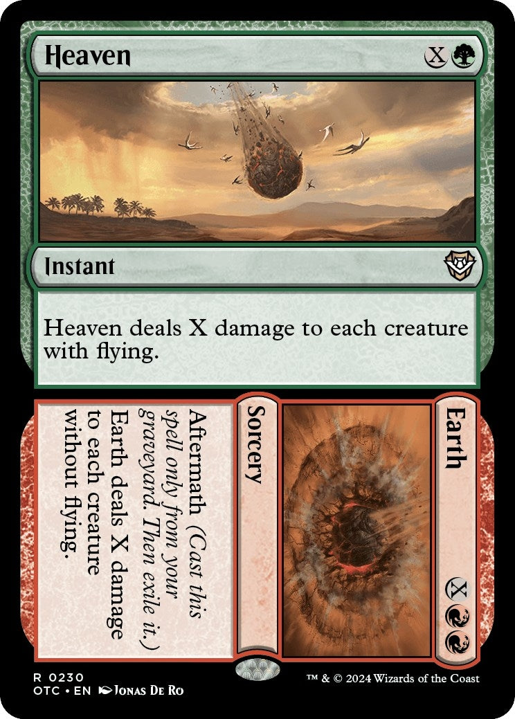 Heaven // Earth (230) [OTC] - MTG Single