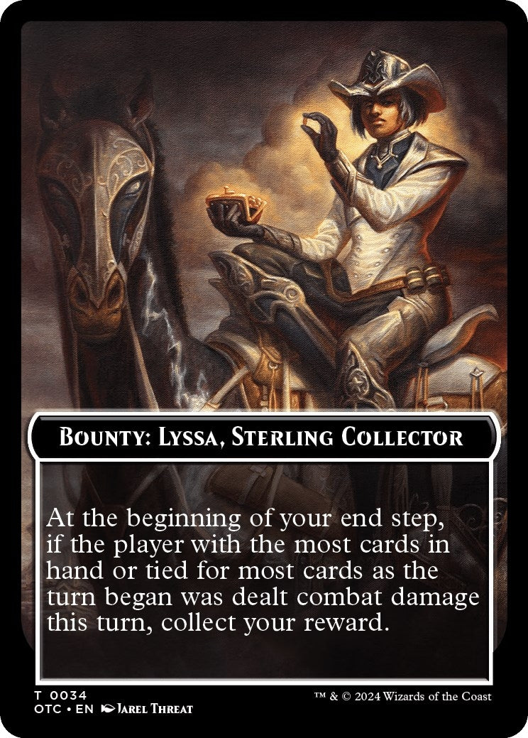 Bounty: Lyssa Sterling Collector // Bounty Rules Double-Sided Token (0) [OTC] - MTG Single
