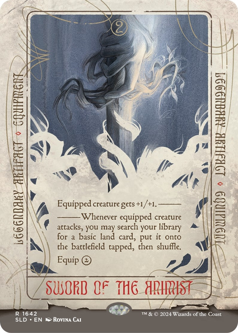 Sword of the Animist (1642) [SLD] - MTG Single