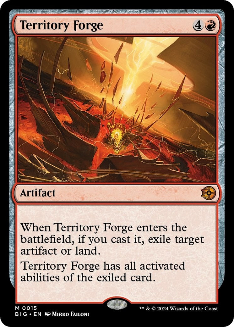 Territory Forge (15) [BIG] - MTG Single