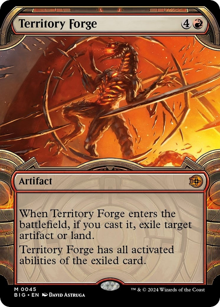 Territory Forge (Showcase) (45) [BIG] - MTG Single