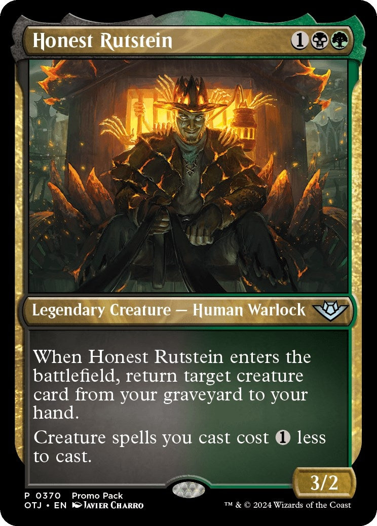 Honest Rutstein (370) [PPOTJ] - MTG Single