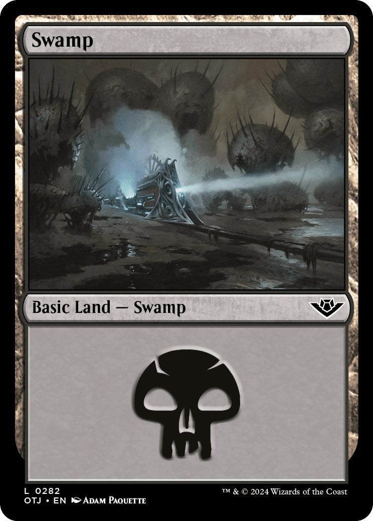 Swamp (0282) (282) [OTJ] - MTG Single