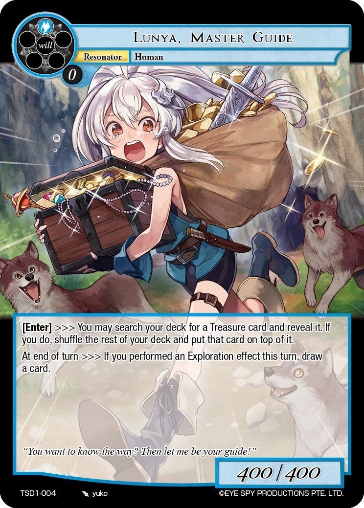 Lunya Master Guide (1004) [TSD1] - Force of Will Single