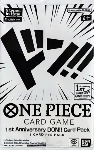 1st Anniversary DON!! Card Pack (OP-PR) - One Piece Card Game Sealed