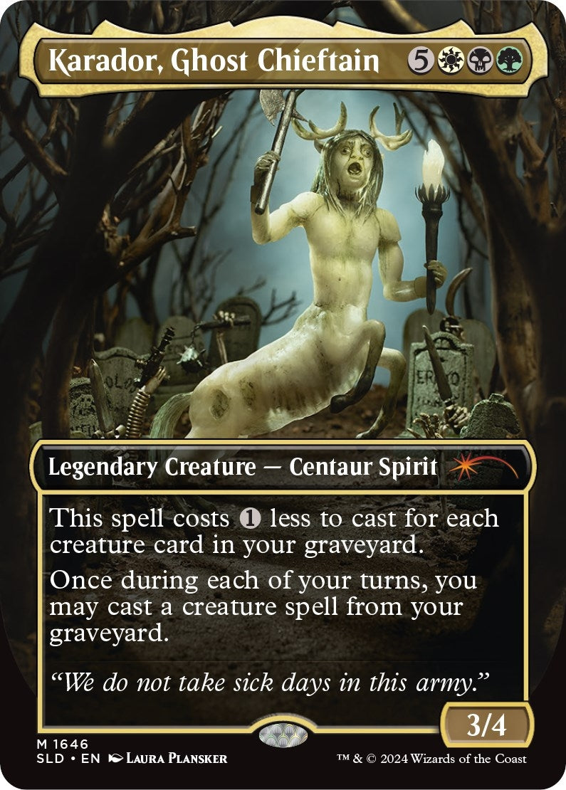 Karador Ghost Chieftain (1646) [SLD] - MTG Single