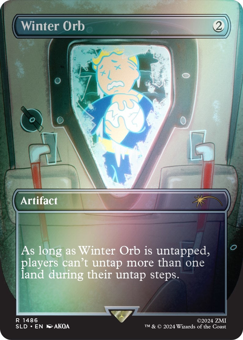 Winter Orb (Rainbow Foil) (1486) [SLD] - MTG Single