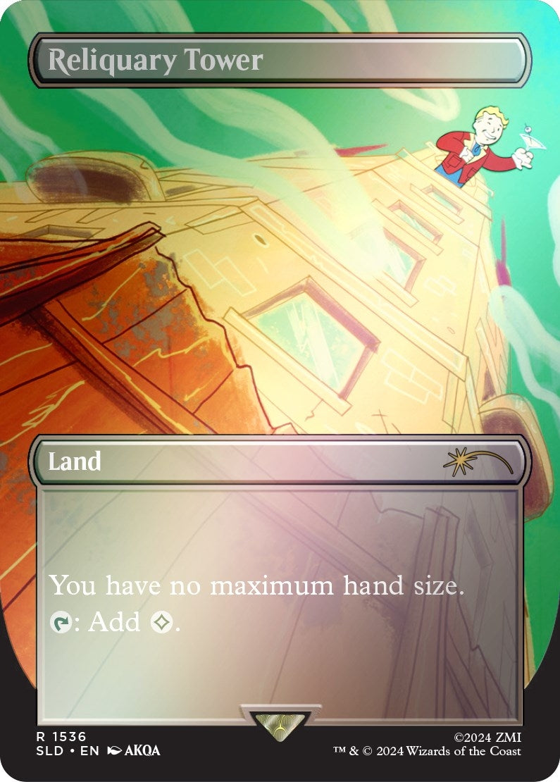 Reliquary Tower (1536) (Rainbow Foil) (1536) [SLD] - MTG Single