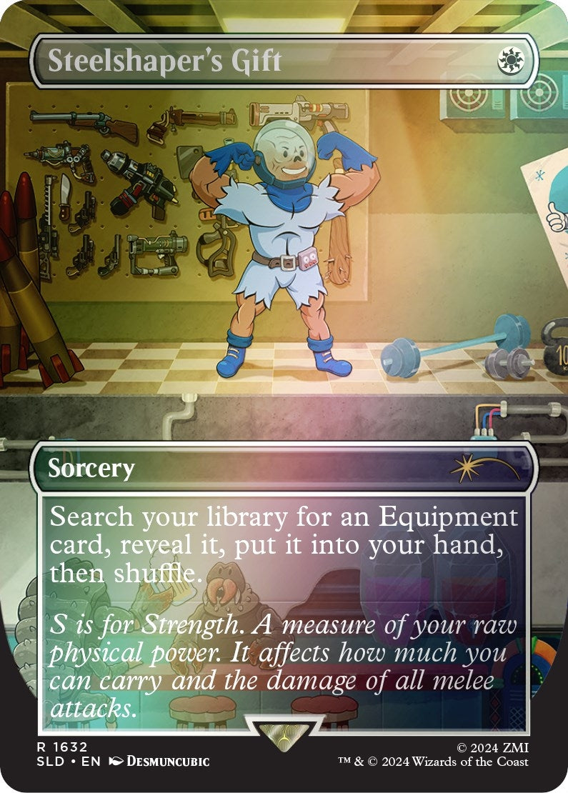 Steelshaper’s Gift (Rainbow Foil) (1632) [SLD] - MTG Single
