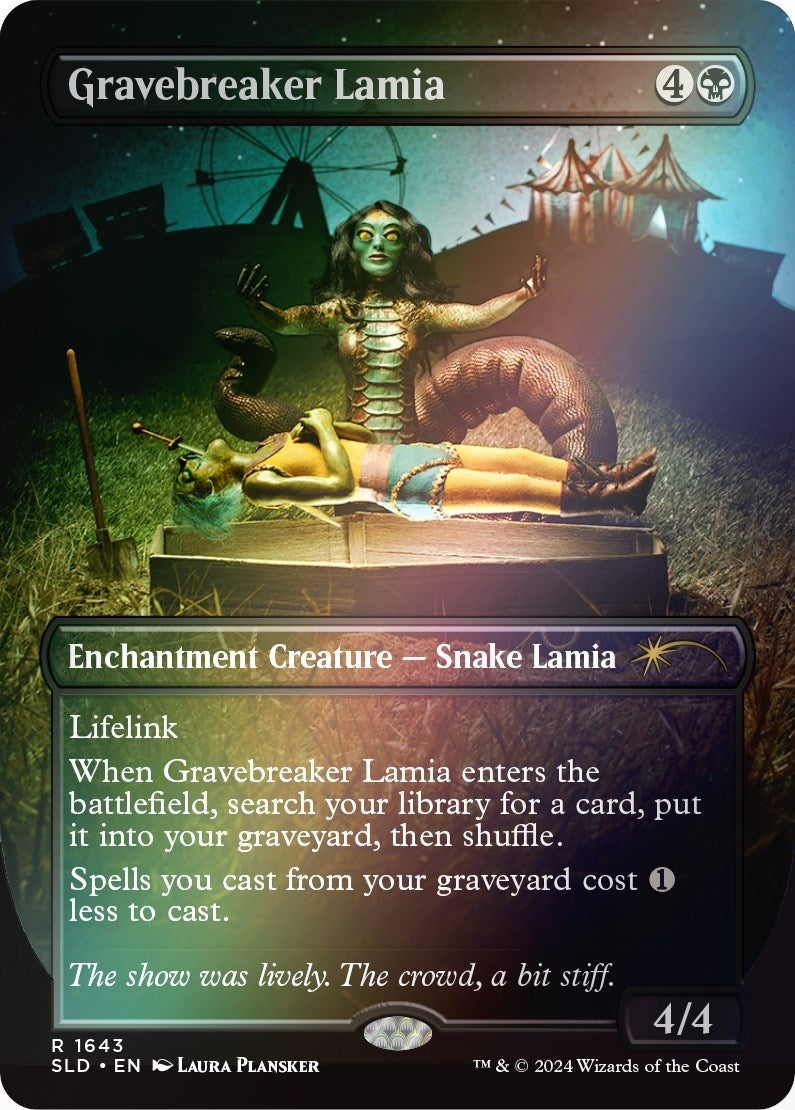 Gravebreaker Lamia (Rainbow Foil) (1643) [SLD] - MTG Single