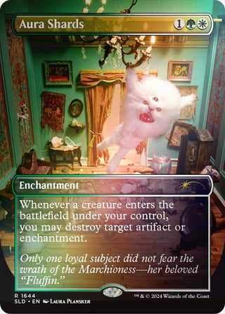 Aura Shards (Rainbow Foil) (1644) [SLD] - MTG Single
