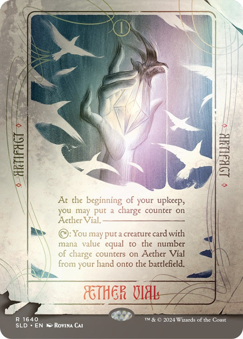 Aether Vial (Rainbow Foil) (1640) [SLD] - MTG Single