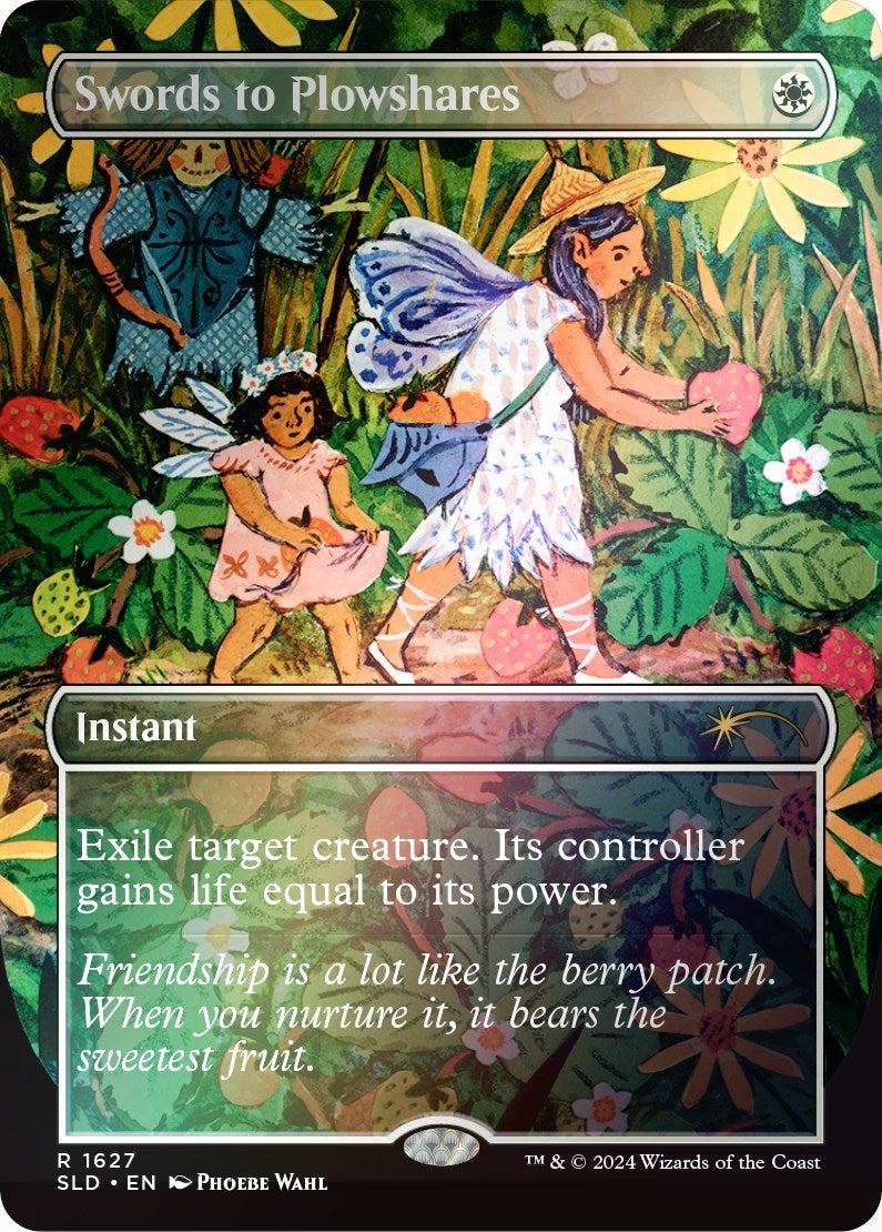 Swords to Plowshares (1627) (Rainbow Foil) (1627) [SLD] - MTG Single
