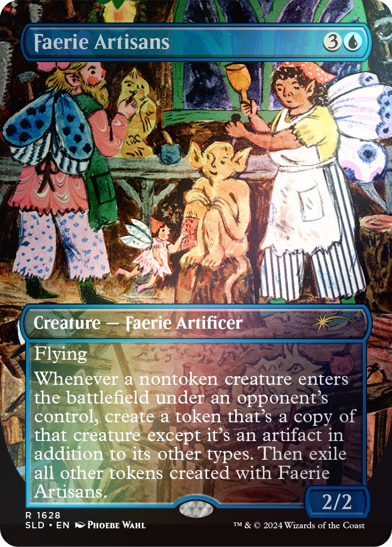 Faerie Artisans (Rainbow Foil) (1628) [SLD] - MTG Single