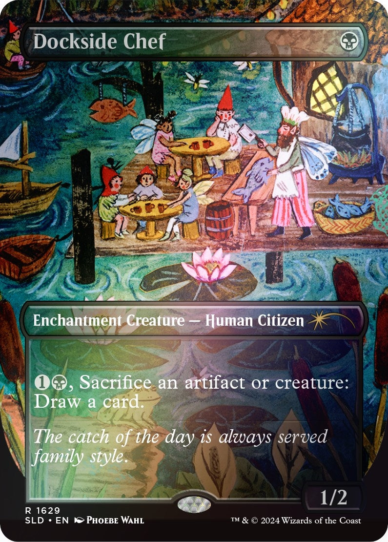 Dockside Chef (Rainbow Foil) (1629) [SLD] - MTG Single