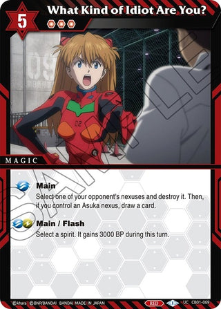 What Kind of Idiot Are You? (1069) [CB01] - Battle Spirits Saga Single