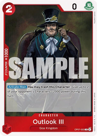 Outlook III (7003) (OP07) - One Piece Card Game Single