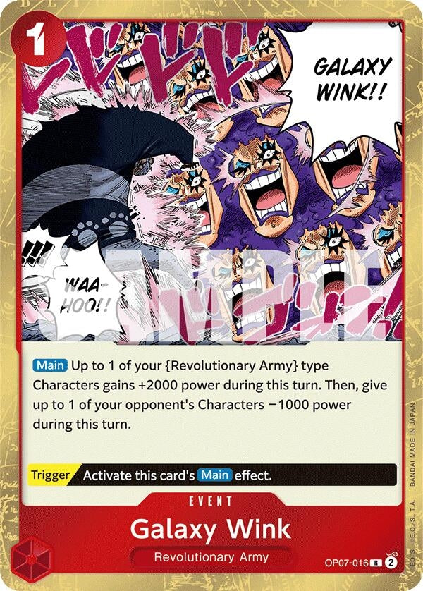 Galaxy Wink (7016) (OP07) - One Piece Card Game Single