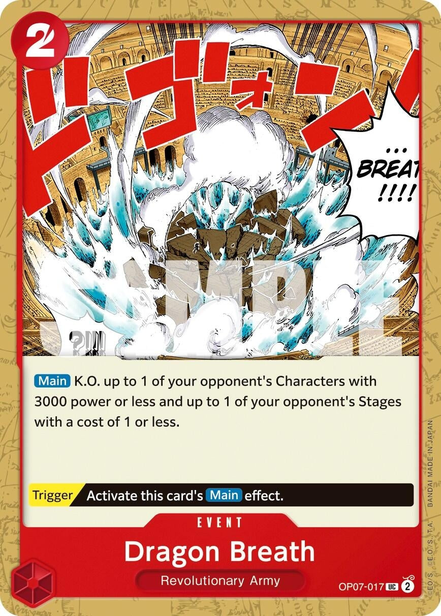 Dragon Breath (7017) (OP07) - One Piece Card Game Single