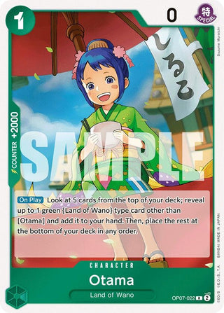 Otama (7022) (OP07) - One Piece Card Game Single