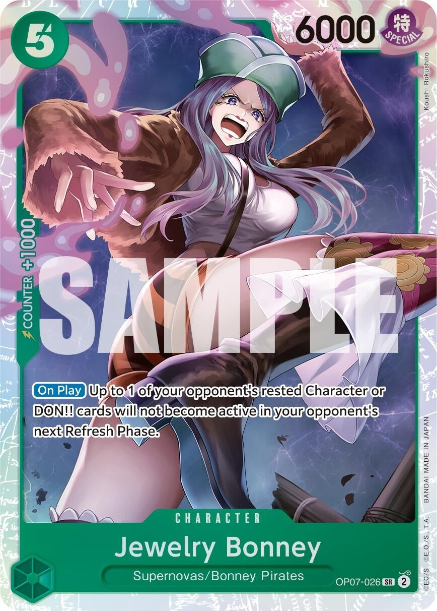 Jewelry Bonney (026) (7026) (OP07) - One Piece Card Game Single