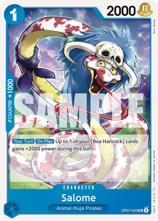 Salome (7043) (OP07) - One Piece Card Game Single