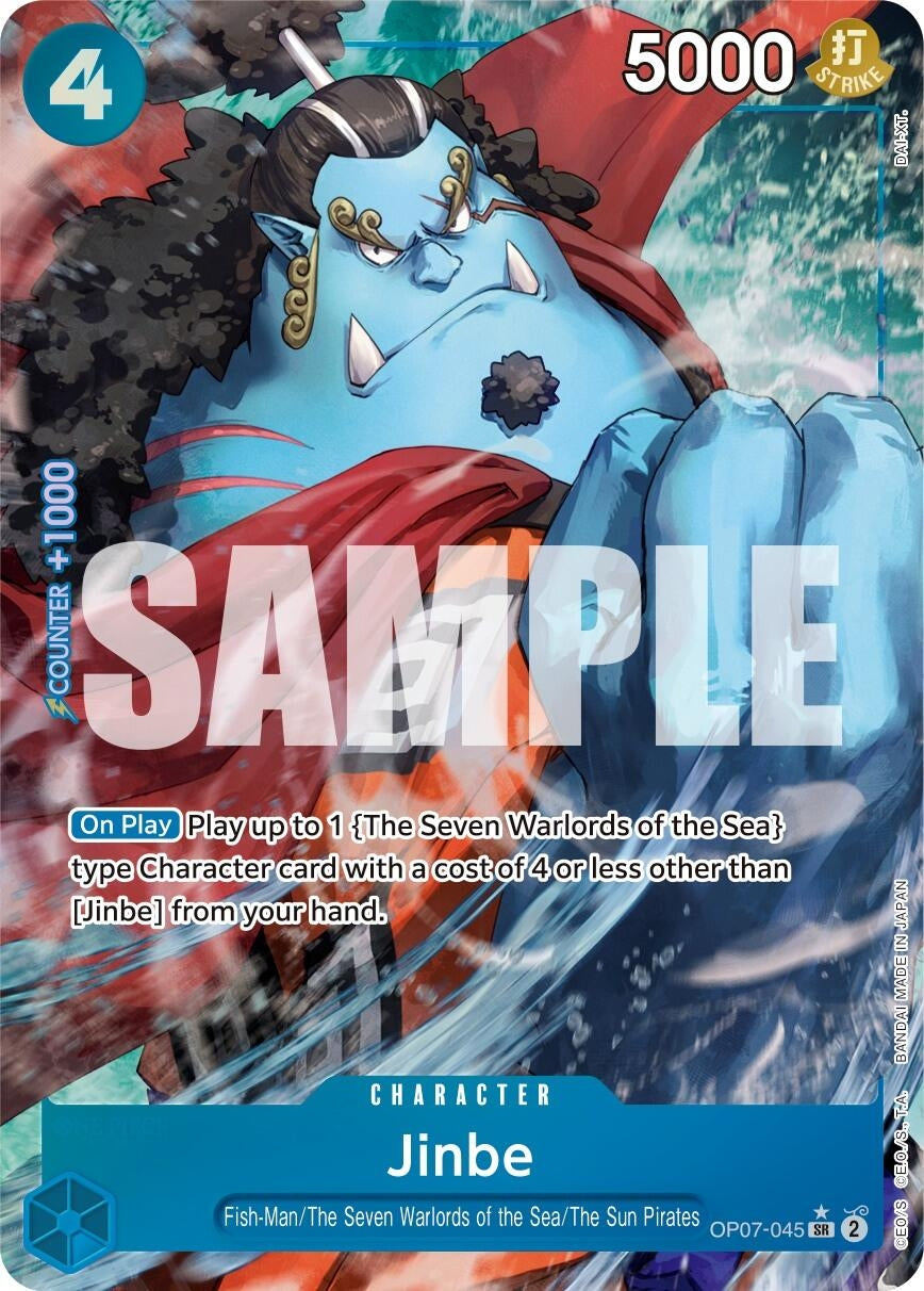 Jinbe (045) (Parallel) (7045) (OP07) - One Piece Card Game Single