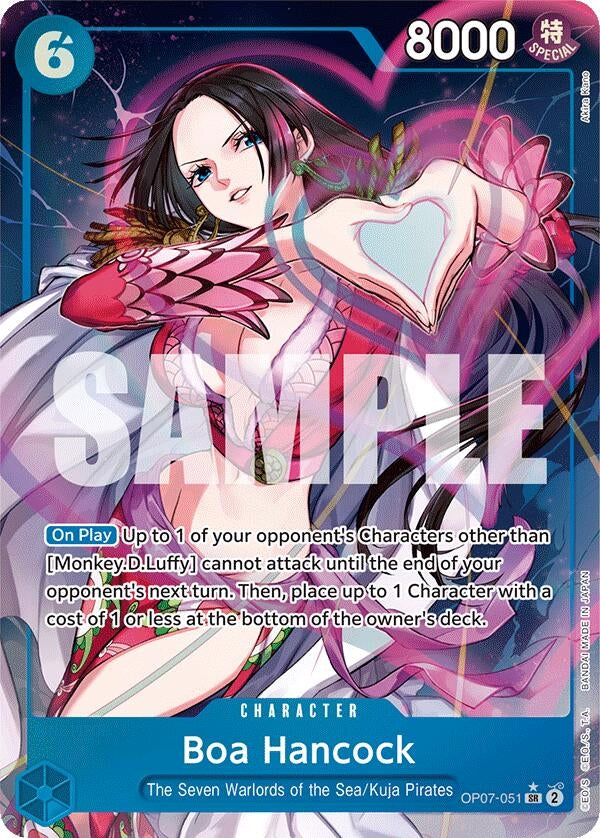 Boa Hancock (051) (Parallel) (7051) (OP07) - One Piece Card Game Single