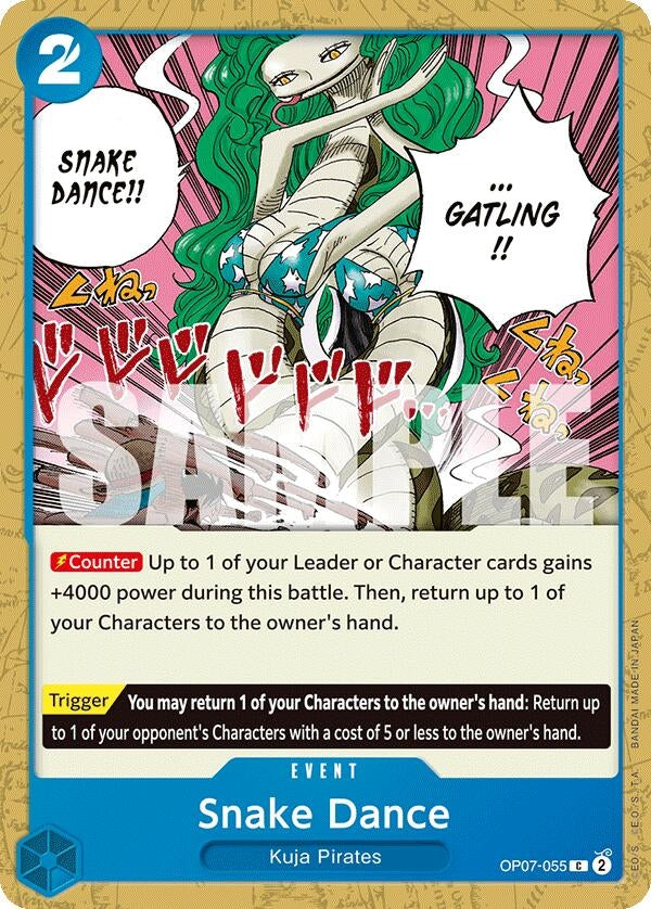Snake Dance (7055) (OP07) - One Piece Card Game Single