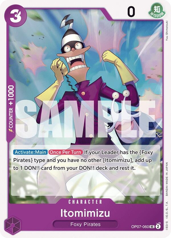 Itomimizu (7060) (OP07) - One Piece Card Game Single