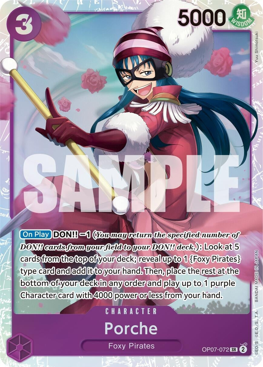 Porche (7072) (OP07) - One Piece Card Game Single